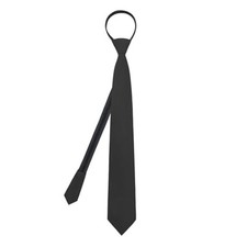 Mens Ties Pre-tied Ties for Men, Adjustable Zipper Tie Mens Tie for Black