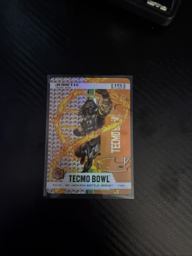 2026 Bo Jackson Battle Arena TECMO BOWL - Jeanetic Ashton Jeanty Fire Endzone BF