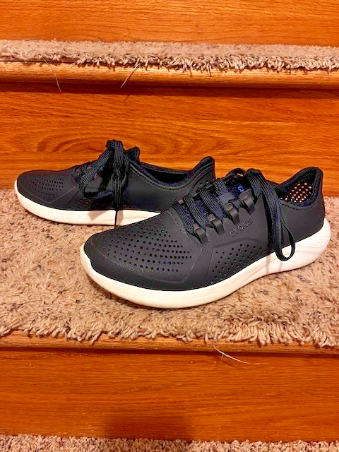 CROCS LITERIDE PACER SNEAKER Navy Blue STYLE 204967 Size Men's 7