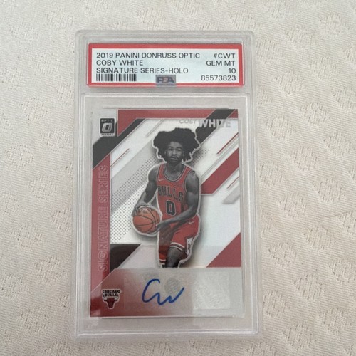 Panini Donruss Optic Coby White RC Auto Holo Prizm Signature SS-CWT PSA 10