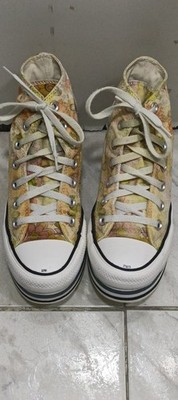 Converse All Star Platform Hi Love Fearlessly Floral Girls Unite Womens Sz US 7