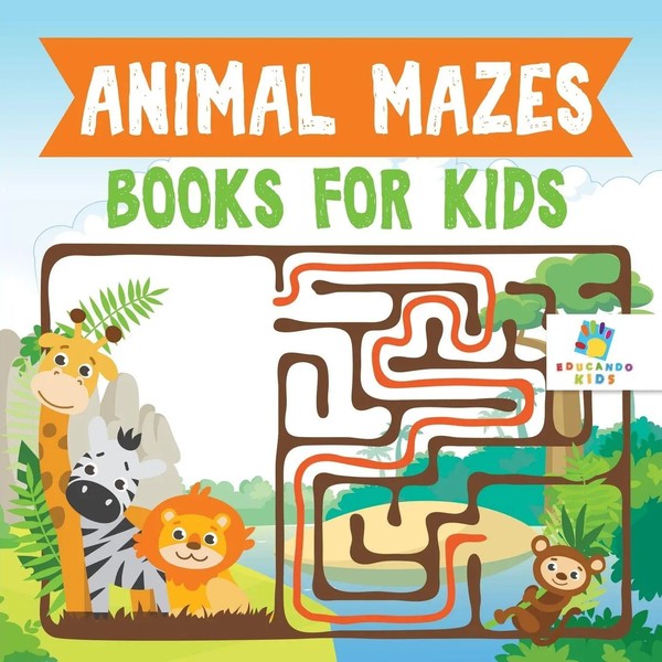 Educando Kids | Animal Mazes Books For Kids | Taschenbuch | Englisch (2019)-image