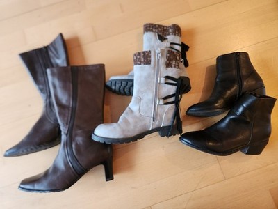 Damen Stiefel Paket Gr. 38 3 Paar für Frauen Tamaris Marc Adam