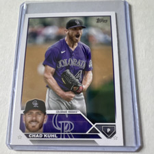 Topps 2023 Topps Series 2 Chad Kuhl Colorado Rockies Base Set #517