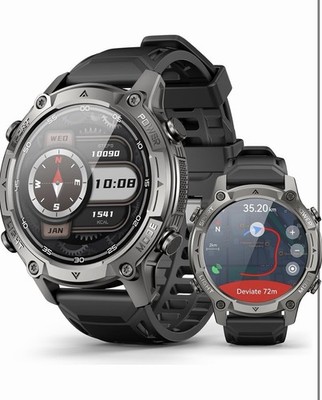 AI Smart Watch with Standalone GPS & Offline Maps