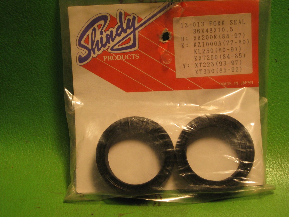 KAW KZ1000 KL250 HON XR200R YAM XT225 XT350 SHINDY FORK SEALS