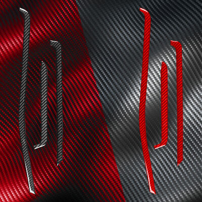 Genuine Carbon Fiber Dash Center Vent Trim for Chevrolet Corvette C8 2020-2024