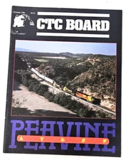 Oct 1986 CTC Board Railroad Train Magazine AT&SF Santa Fe's Peavine Phoenix Ash