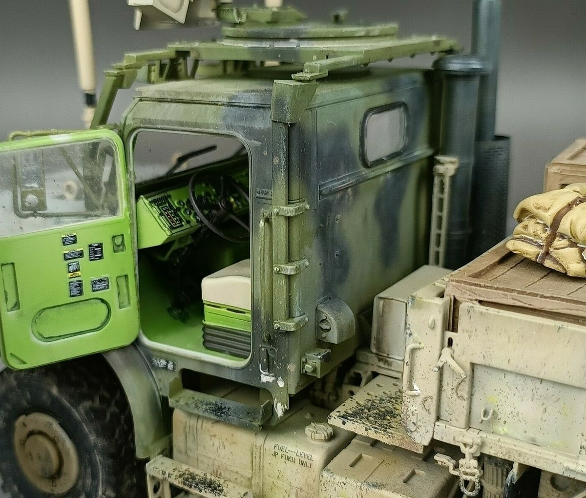 1/35 Built Trumpeter 01011 Modern US MK.23 MTVR Cargo Truck
