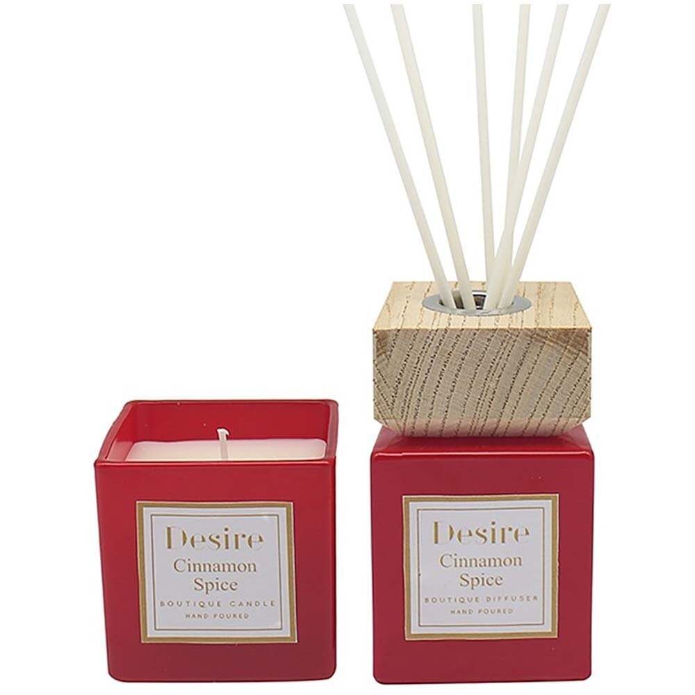 Lesser & Pavey Cinnamon Spice Candle & Diffuser Set 53887