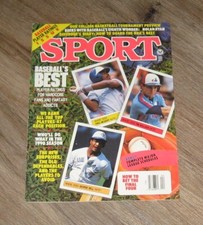 SPORT magazine April 1990 Fred McGriff GEORGE BELL Tim Wallach NOLAN RYAN