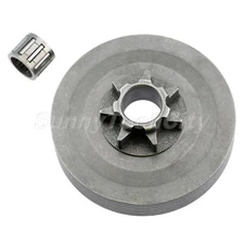 7-Teeth Clutch Drum Sprocket With Needle Bearing Kit for 4500 5200 5800 Chainsaw