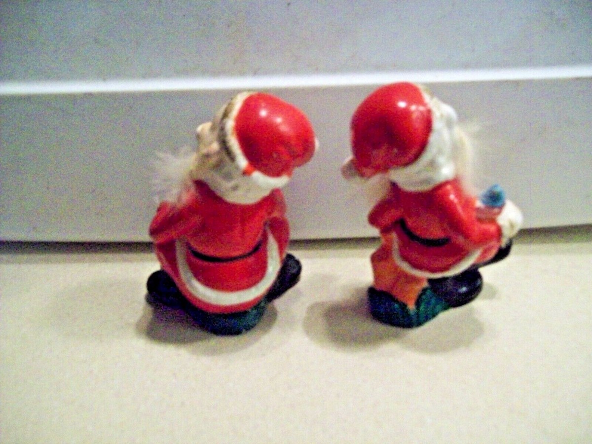 Set of 2 Vintage Santa Figurines Made in Japan | eBay