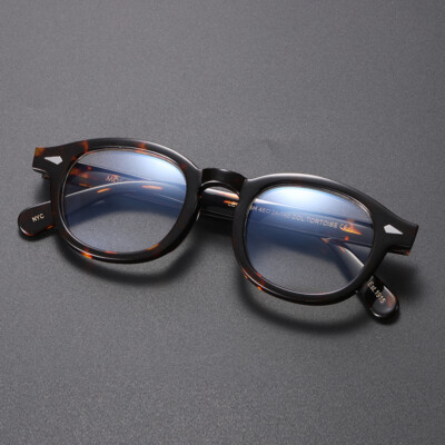 Classic Retro Reading Glasses Acetate Glasses Johnny Depp Eyeglasses 0 to +6.00