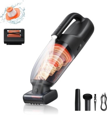 Baseus Portable Cordless Vacuum, 160W, Pet Hair, Car, Couch Rechargeable APO2