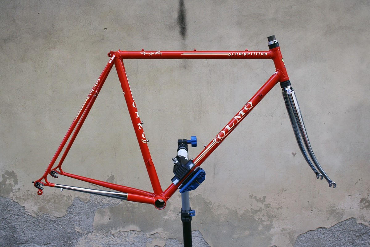 NOS olmo competition 1986 steel frame new old stock made italy
