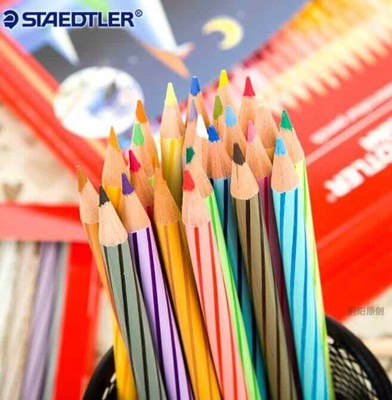 2 pack x 24 color Staedtler Luna Watercolor pencil with gift