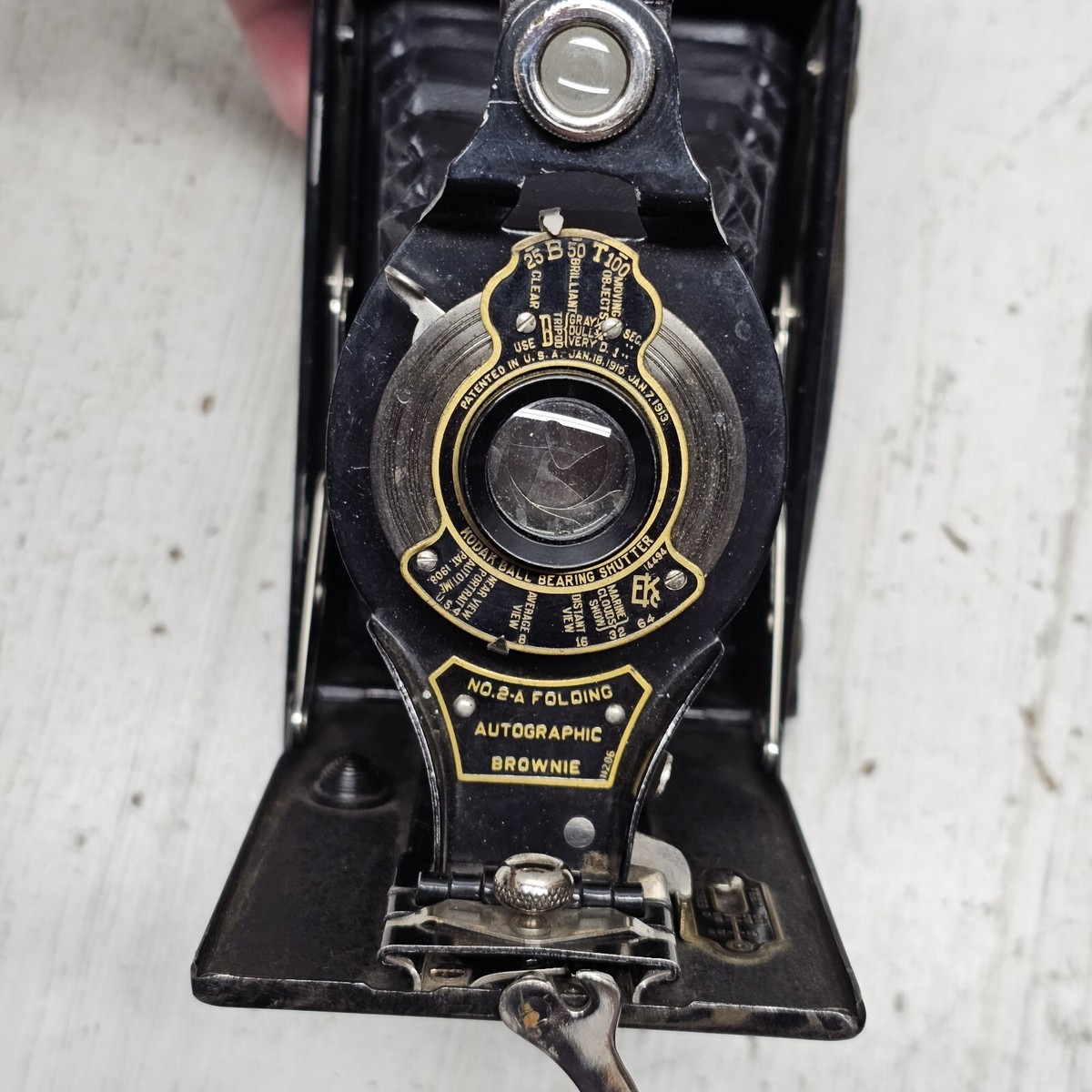 Eastman Kodak No. 2-A Folding Autographic Brownie Camera | eBay