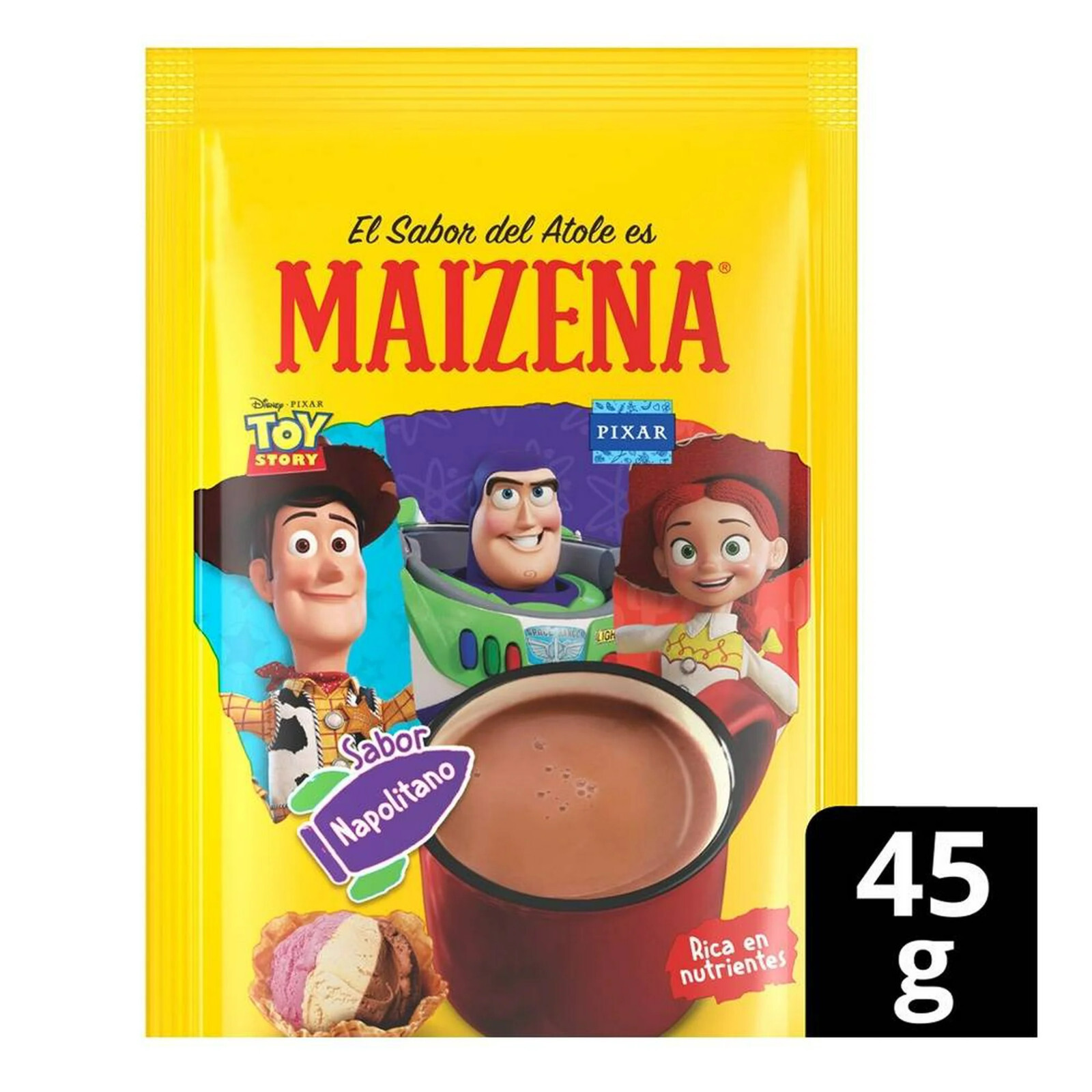 6 X MAÍZ ATOLE NAPOLITANO 45g