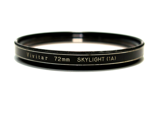 Top Zustand 72mm Vivitar (Tiffen) 1A Skylight Filter