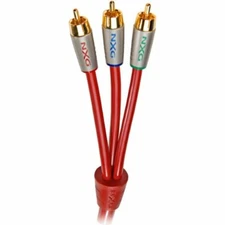 NXG Ruby Series NXR-6004 Premium Component Video Cable Gold Plated 4M (13ft)   