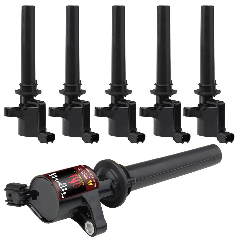 Paquete de 6 bobinas de encendido para Ford Escape Taurus Mazda 3,0 L V6 2003 2004 2005 2006-08 Foto 2 de 4