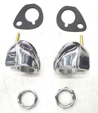 1949 1950 1951 Mercury Car Wiper Bezel Kit With Washer Nozzle New