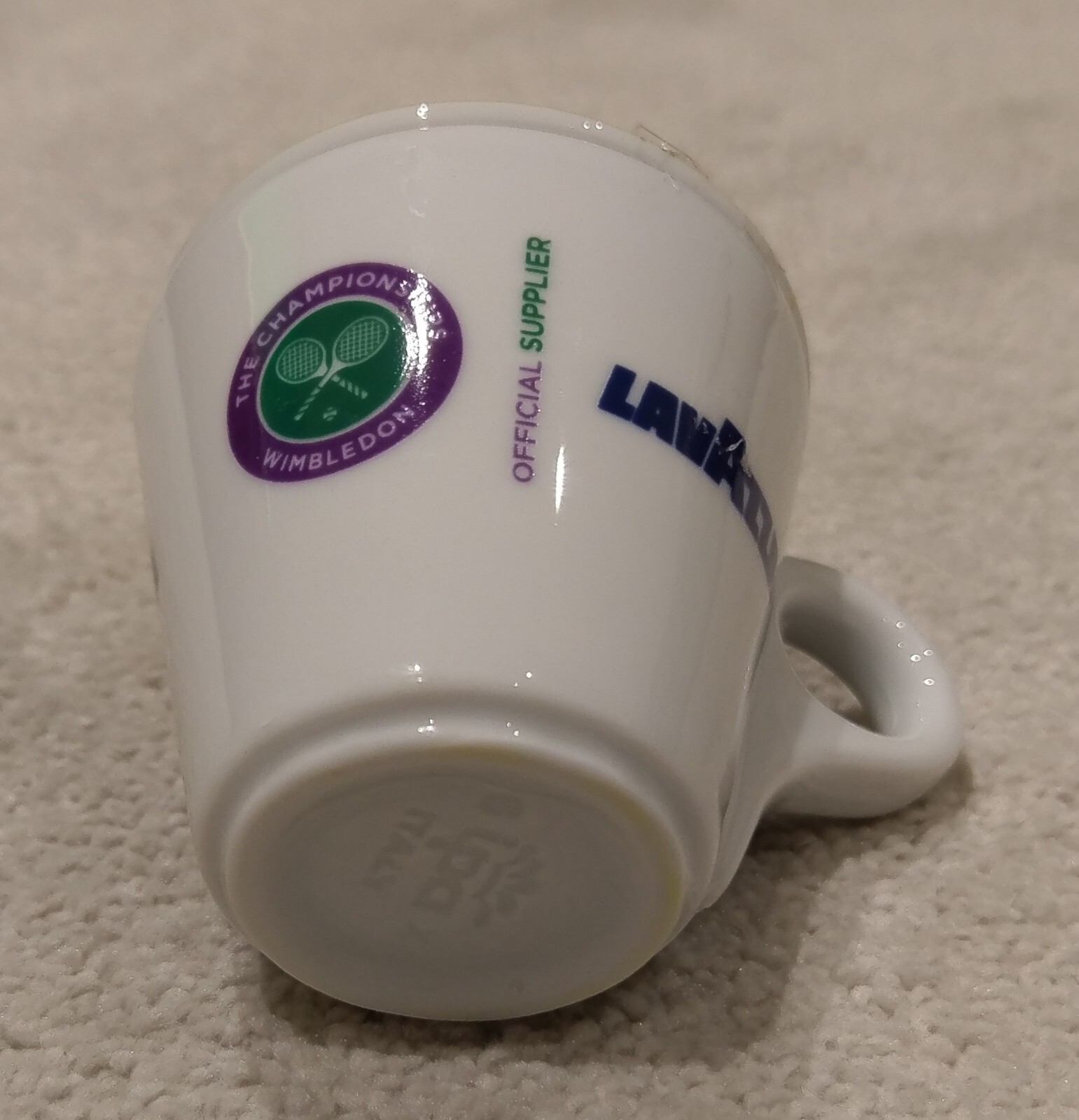 LAVAZZA Wimbledon espresso coffee cups, saucers & Spoons. New in packaging. Rare eBay