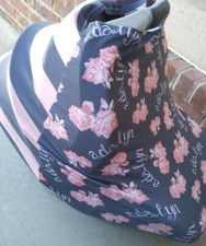 Infant Car Seat Cover / Nursing Cover, Adalyn Printed Name