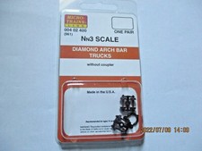 Micro-Trains Stock  00402400 961 Diamond Arch Bar Trucks. Nn3