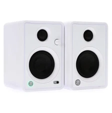 Mackie CR3-XBT Powered 3" Monitors With Bluetooth in Limited-Edition Artic White