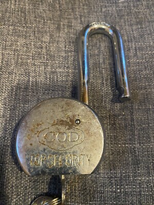 Top security COD anti-SAW/CUT anti-PICK padlock,brass Cylinder,3 Keys,Hard Steel