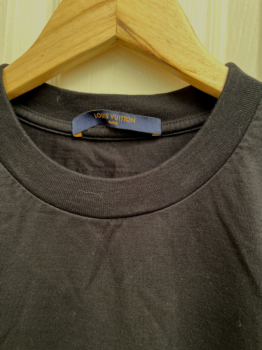 Louis Vuitton Black VCCM09 Black Tee Japan Only CA36929 Size S | eBay 