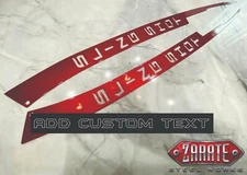 Polaris Slingshot Side Entry Sills (Pair) - Custom Text (15-24+)