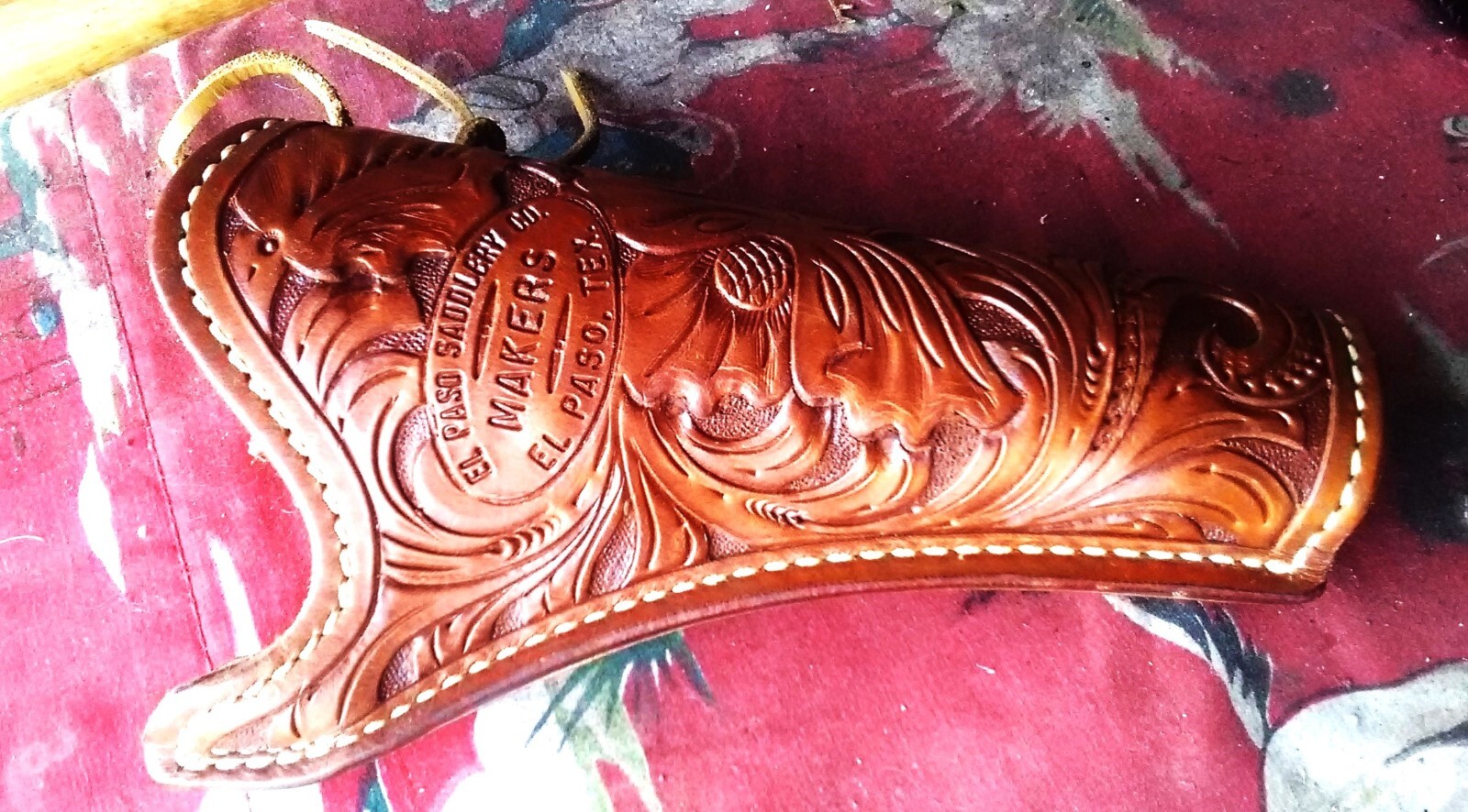 COLT SAA Carved Holster El Paso Saddlery eBay