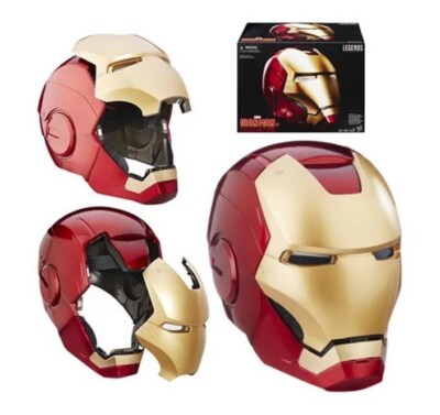 avengers marvel legends iron man electronic helmet - multicolor characters Marvel Legends Series Iron Man Electronic Helmet Avengers Hasbro LED Light  Eyes 630509451647| eBay