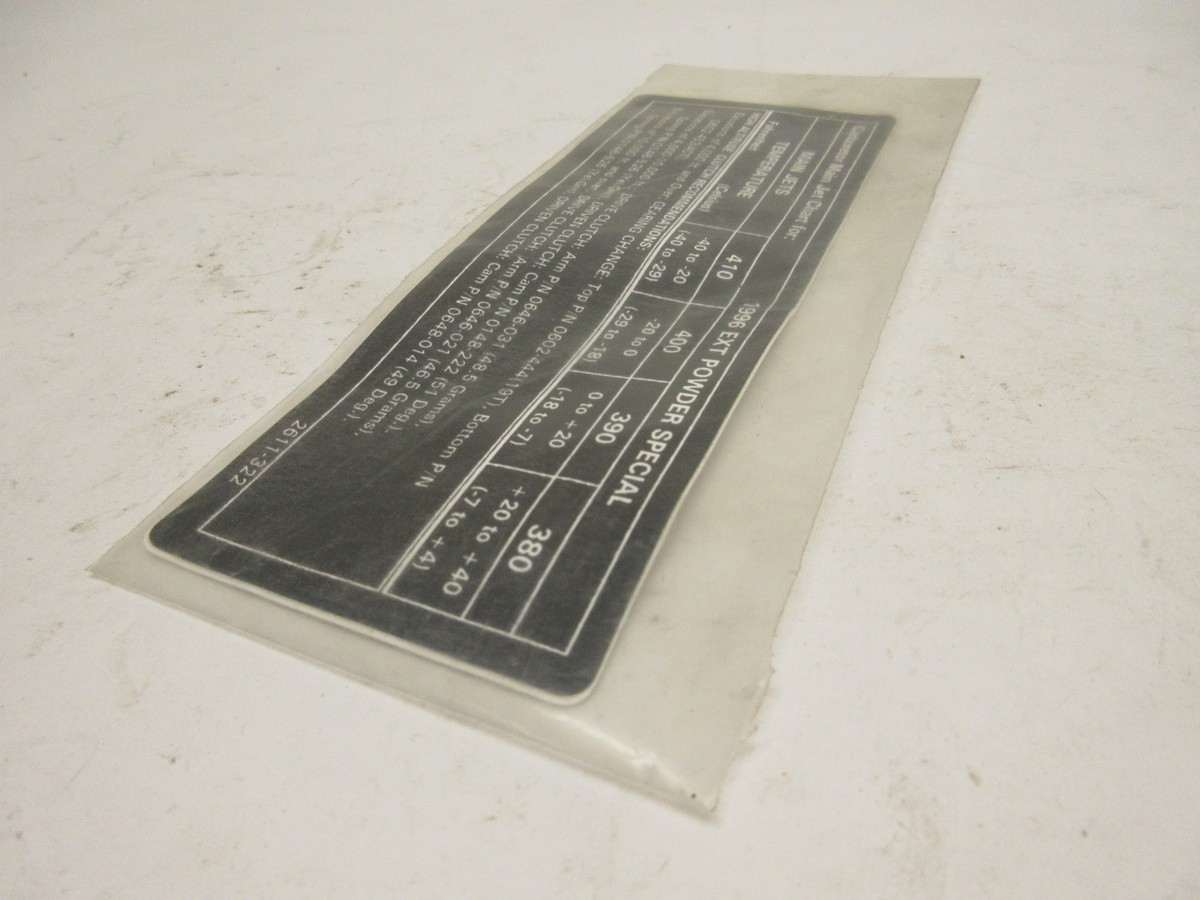 1996 ARCTIC CAT EXT POWDER SPECIAL JET DECAL STICKER NEW NOS OEM