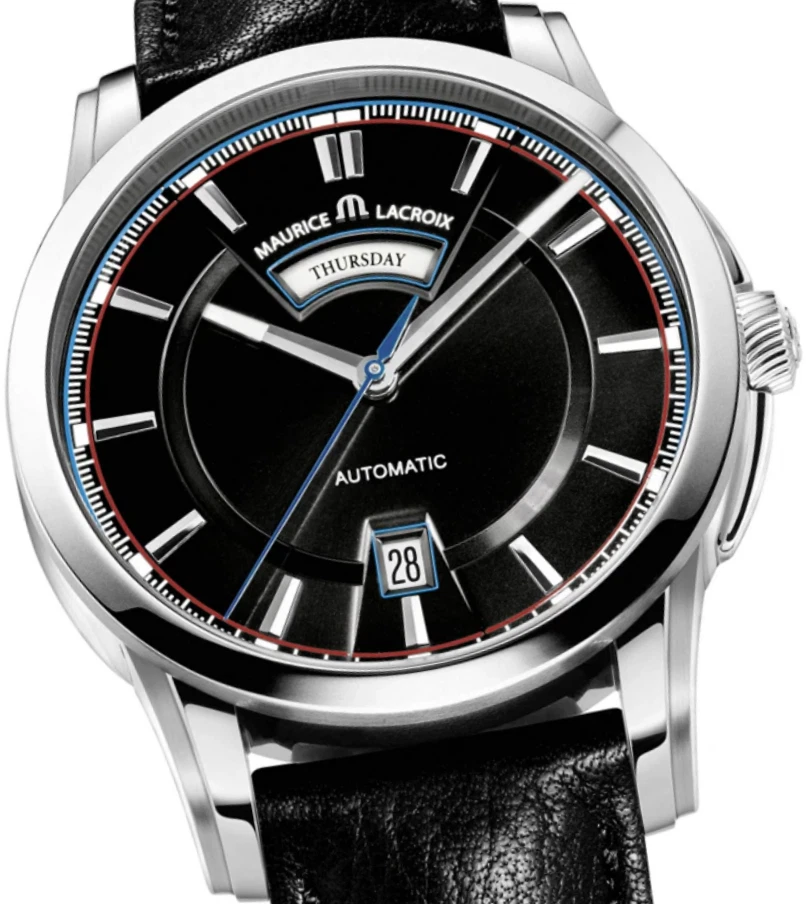 Maurice Lacroix Pontos Day Date Automatik Herrenuhr PT6158-SS001-331-1 NEU OVP - Bild 3 von 4