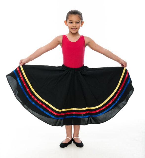 Blu Gonna da Danza e Balletto per Bambine Lilla Colore: Rosa Giallo Rosso Blu Tutti i Colori Katz Dancewear