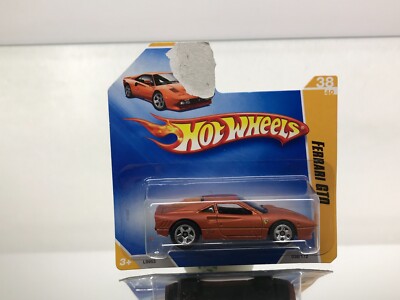 HOT WHEELS L9953 FERRARI 288 GTO -ORANGE 3inch- GOOD IN BLISTERCARD - A001