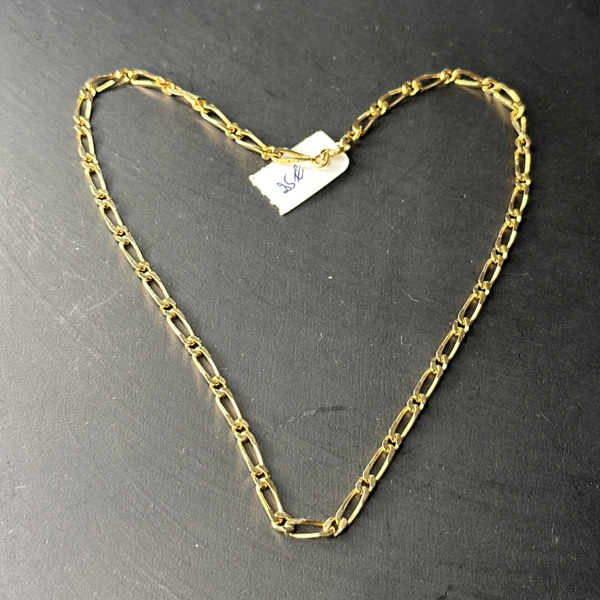 Collier Maille Art Nouveau Années 1930 Plaqué Or 18k - Occasion - Simple Et élégant