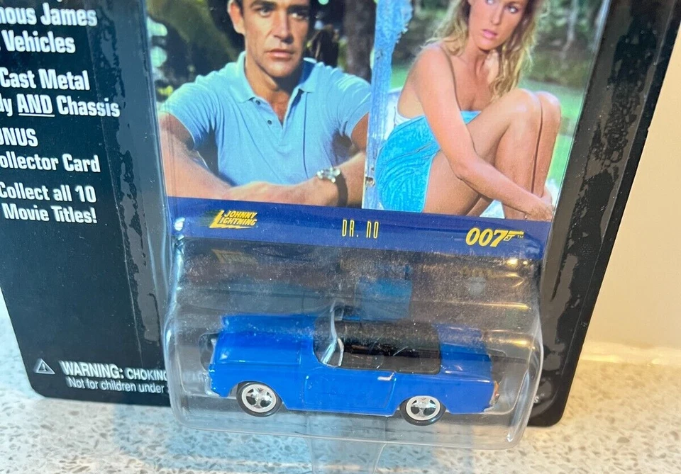 1998 Johnny Lightning James Bond 007 Sunbeam Alpine Dr No Foto 2 de 4