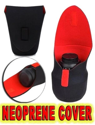 CUSTODIA NEOPRENE OBIETTIVO LENS POUCH PER Nikon AF-S Nikkor 24-70mm f2.8G ED 5C