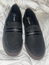 CAT JACK Size 3 Boy s Charcoal Gray Slip On Loafers Boat -Dress Shoes-New