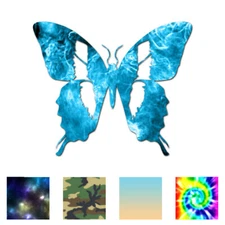 Butterfly Monarch Moth - Decal Sticker - Multiple Patterns & Sizes - ebn1299