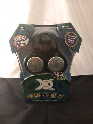 MGA Games XO Gehirntest elektronisches Puzzle-Spiel Herausforderung Ihr Gehirn verpackt 