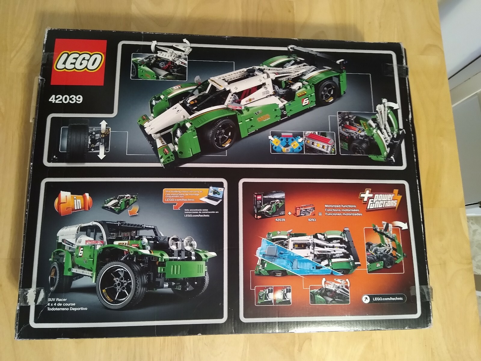 lego technic 42039 24 hours race car