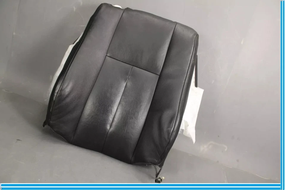 04-10 BMW 645Ci 650i Cojín asiento superior delantero derecho pasajero negro OEM Foto 3 de 4