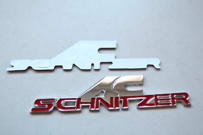 AC Schnitzer Front Fenders Rear Trunk Sticker Logo Badge Emblem BMW E30 E34 E46