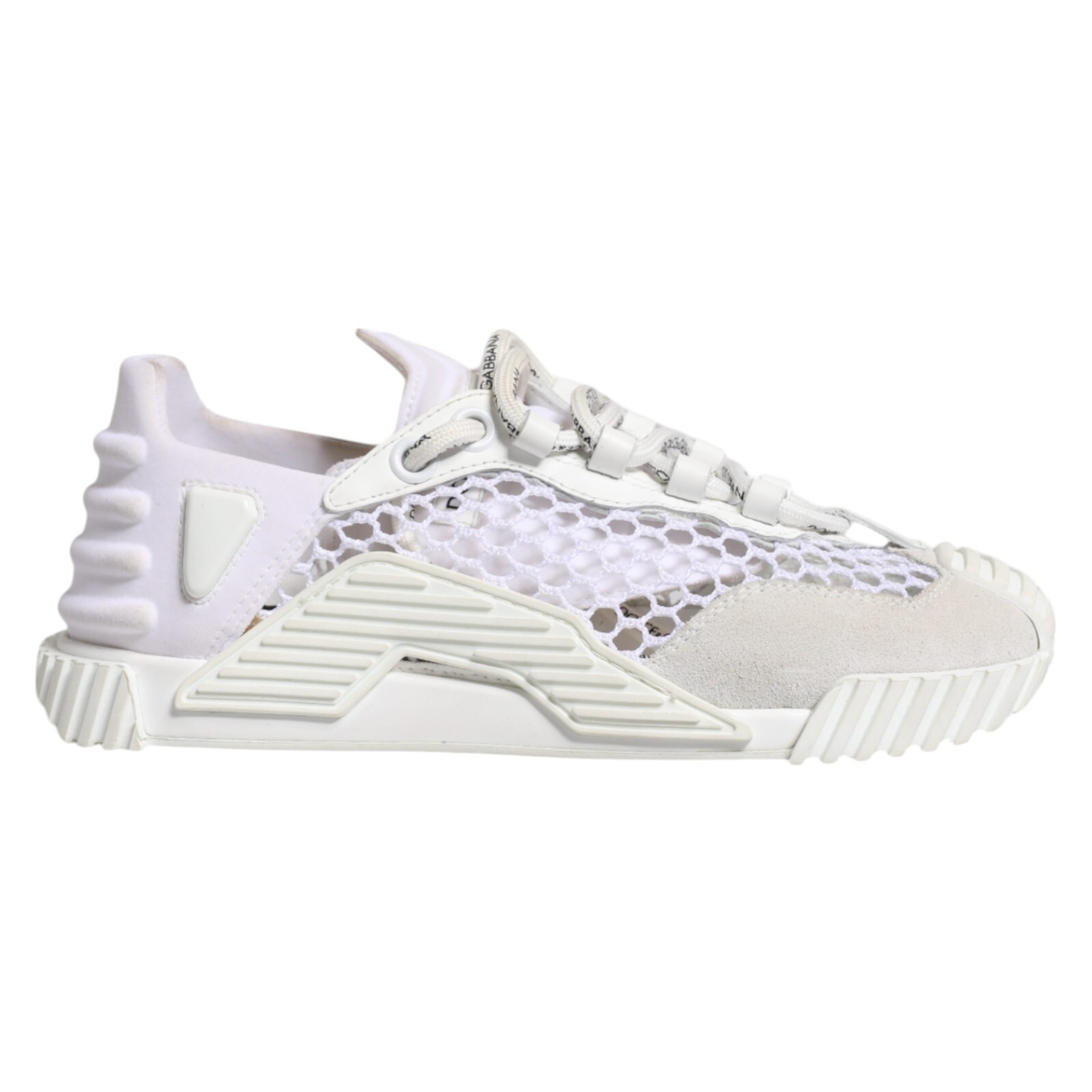 DOLCE & GABBANA Shoes White Mesh NS1 Low Top Sports Sneaker EU35 / US4.5 1060usd